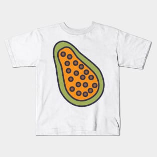 Cute Papaya Kids T-Shirt